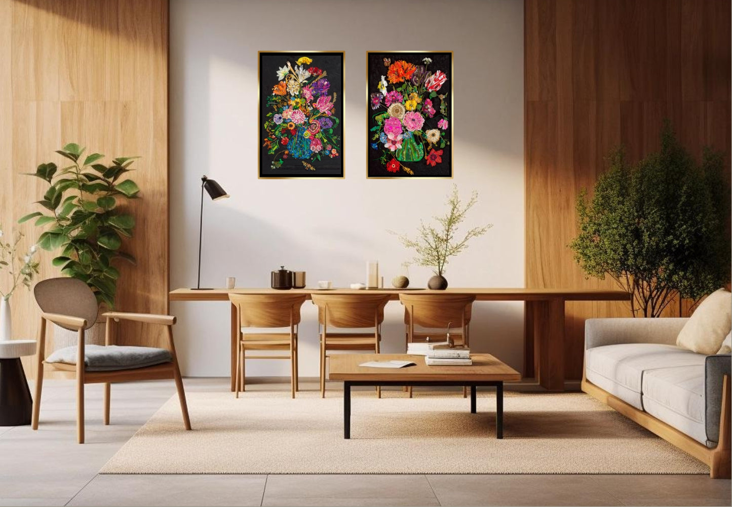 Flowers in a Blue Vase - Limited & Open editions