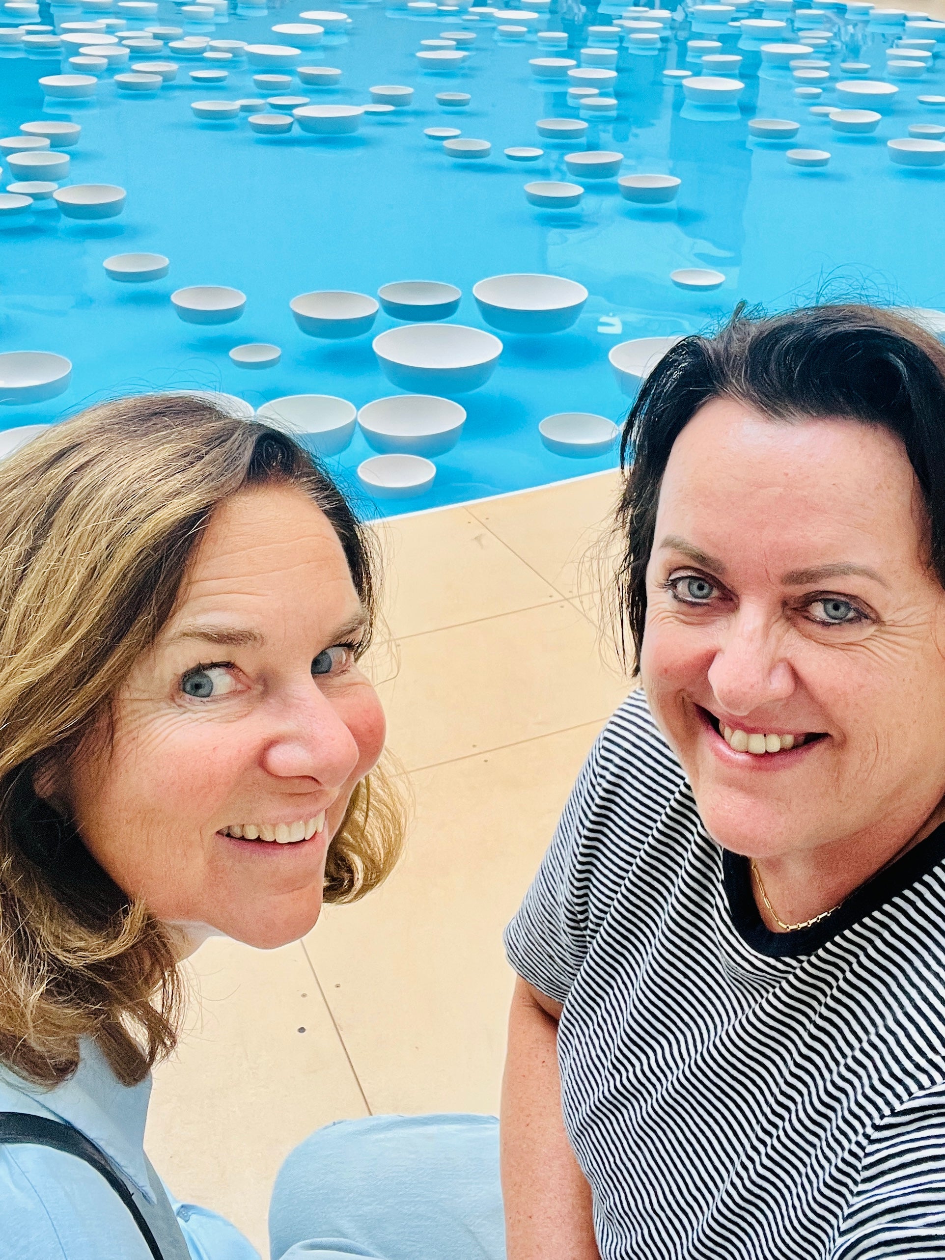 Bezielde kunst: klankschalen in Bourse de Commerce - Pinault Collection - Parijs