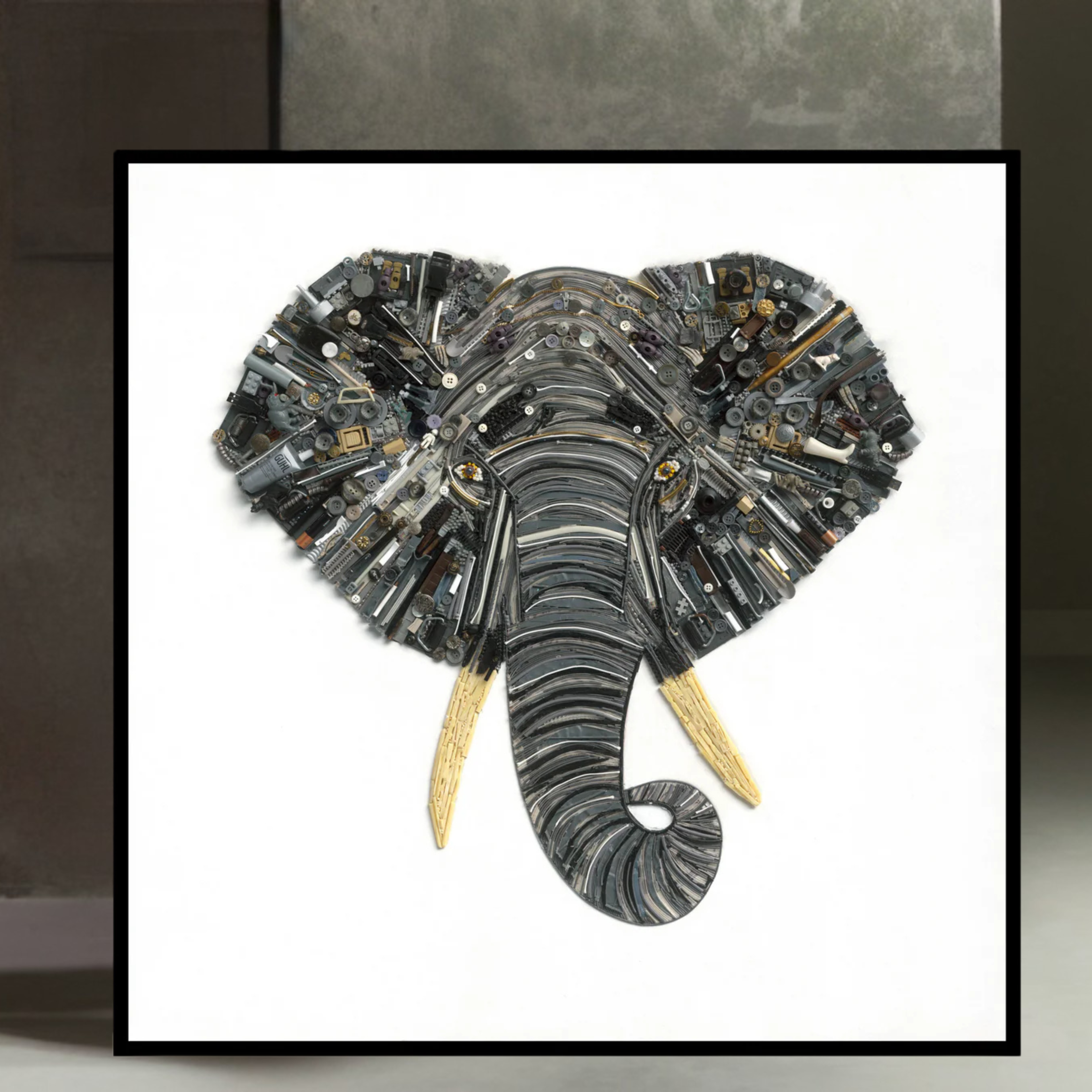 Duurzaam kunstwerk Maaike van Wijk the Elephant. 