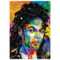 Duurzaam kunstwerk van duizenden stukjes plastic restafval. Origineel kunstwerk Michael Jackson. Limited Edition geprint op topkwaliteit. UV bestendig canvas in prachtige zwarte baklijst, kleurrijk 3D-effect.