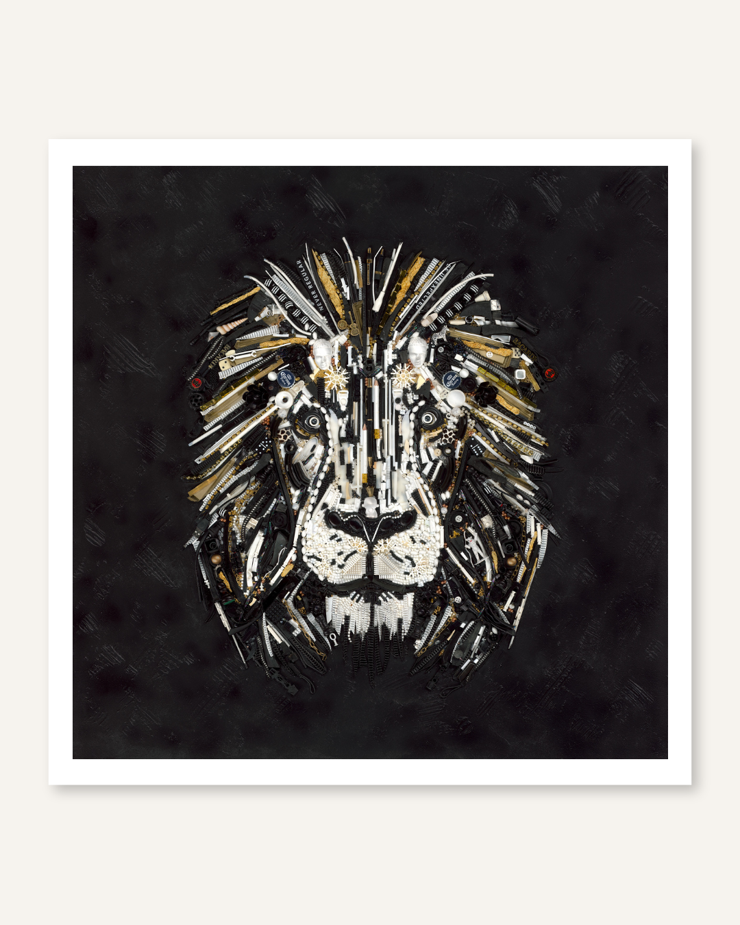 LION IN GOLD