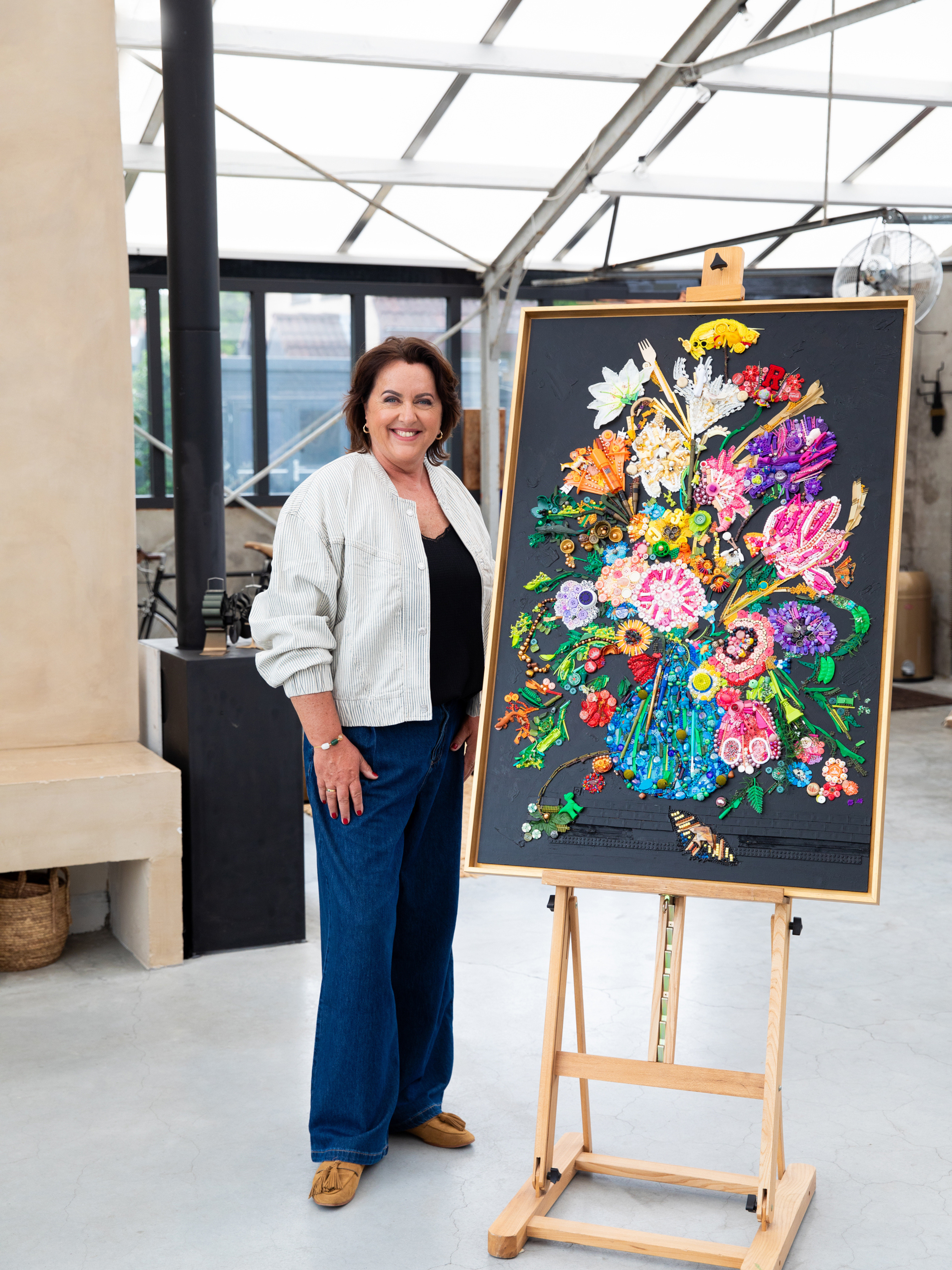 Tentoonstelling van originele kunstwerken in Nederlandse galerie.