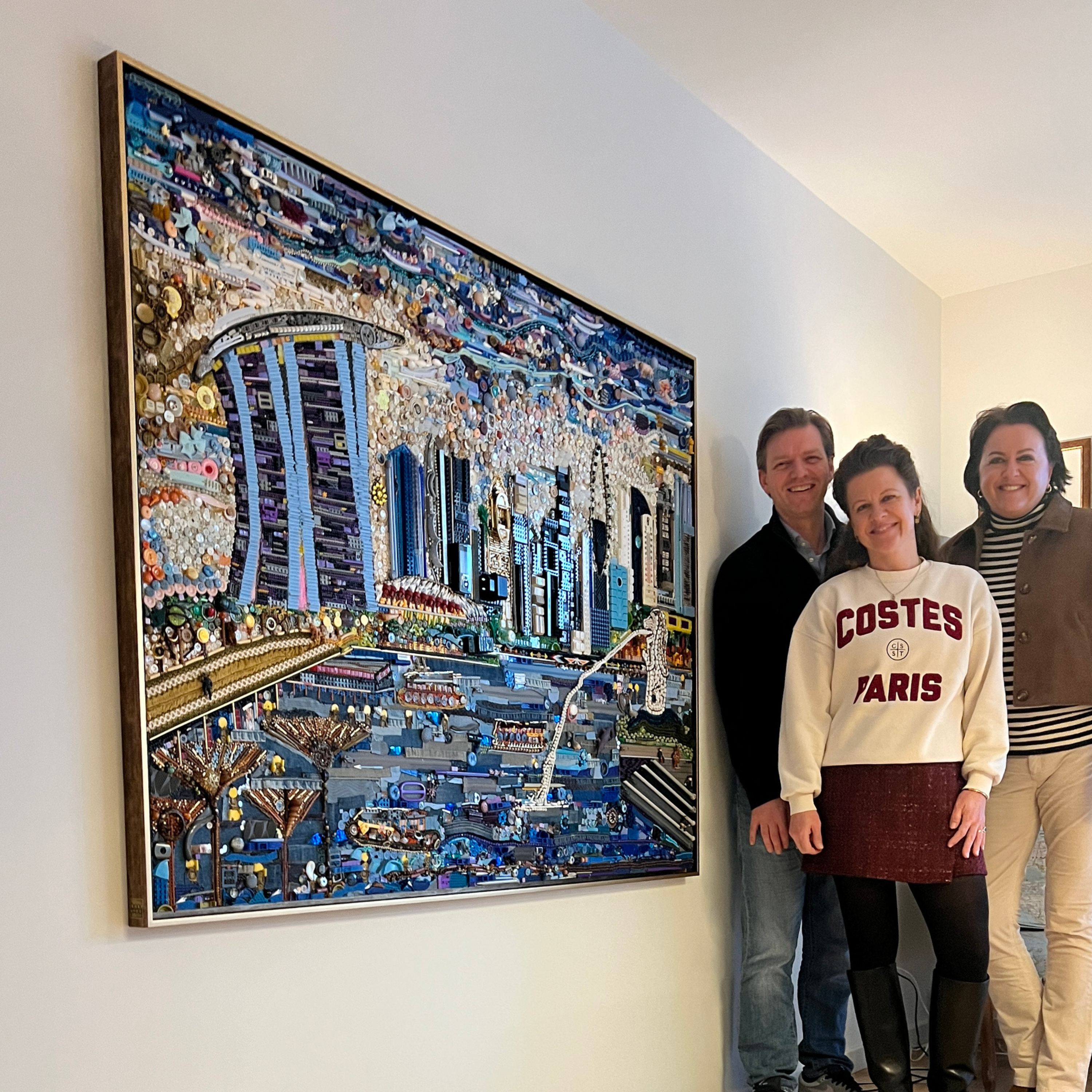 Origineel handgemaakt kunstwerk in opdracht van Maaike van Wijk.