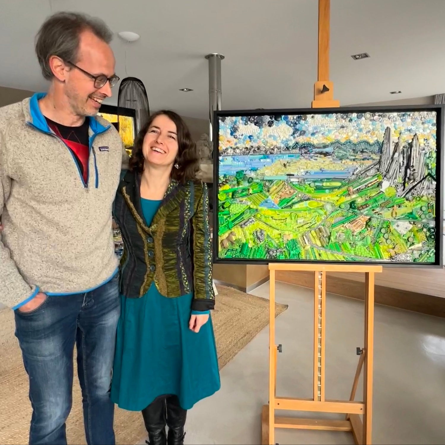 Lonneke, Jan en 'The Old Man of Storr'