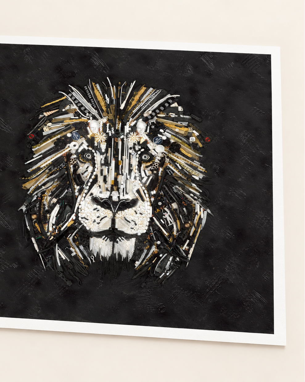LION IN GOLD