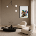 Duurzaam kunstwerk van Maaike van Wijk Art: African Girl.