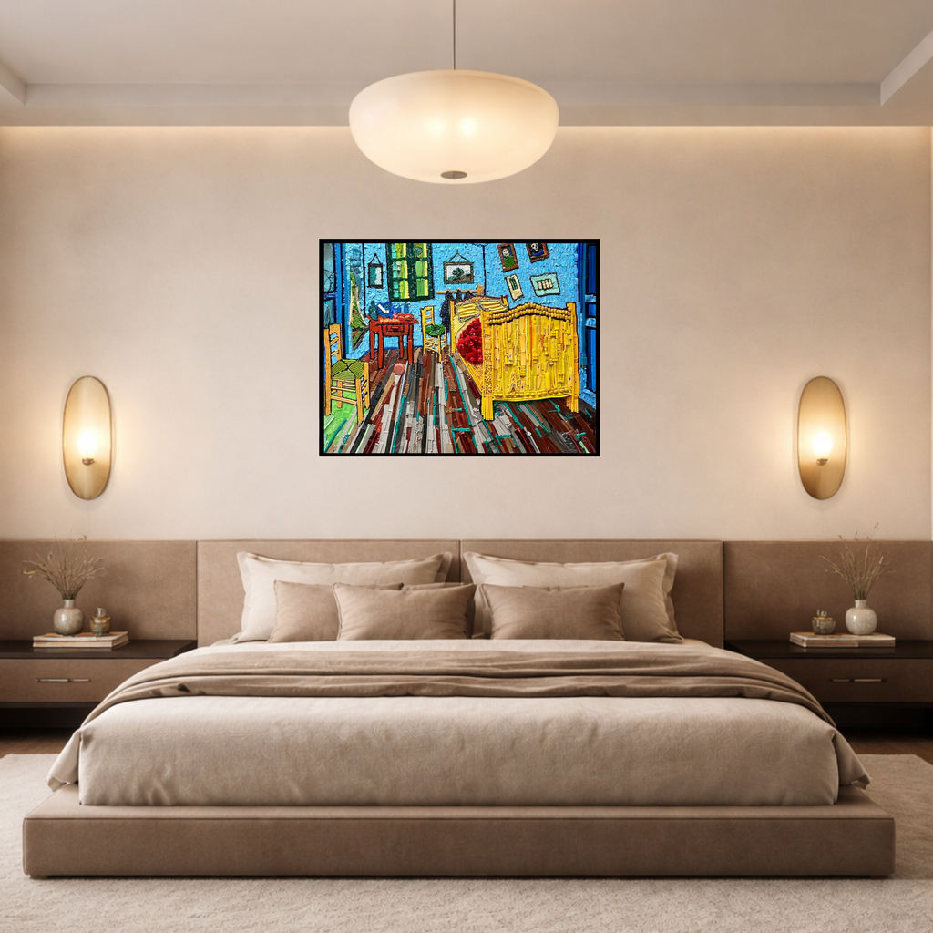 Duurzaam kunstwerk van Maaike van Wijk Art: The Bedroom.