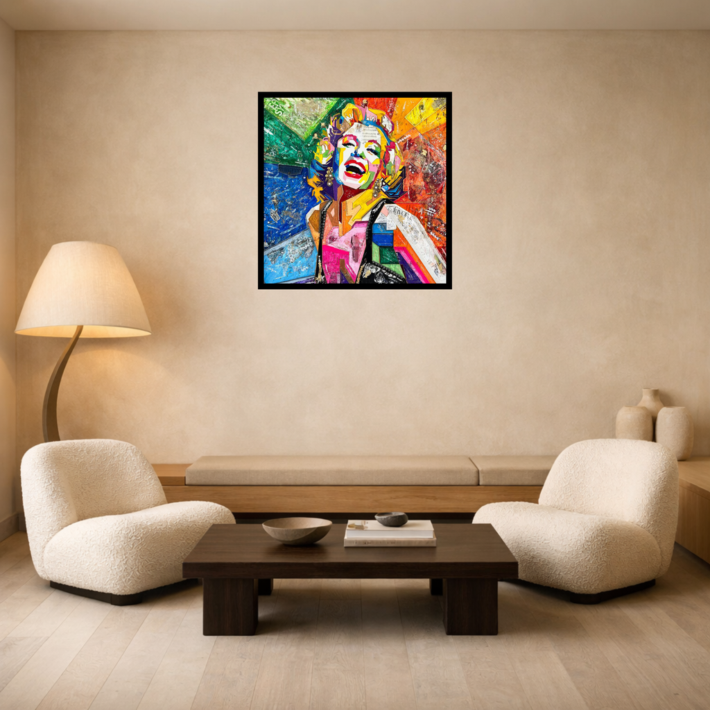 Duurzaam kunstwerk van Maaike van Wijk Art: Born to Shine.