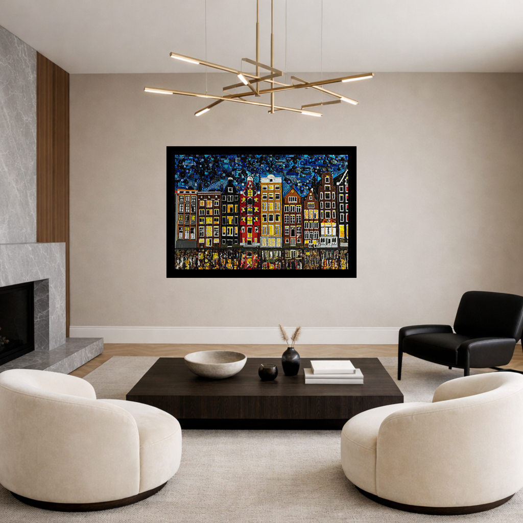 Duurzaam kunstwerk van Maaike van Wijk Art: Amsterdam.