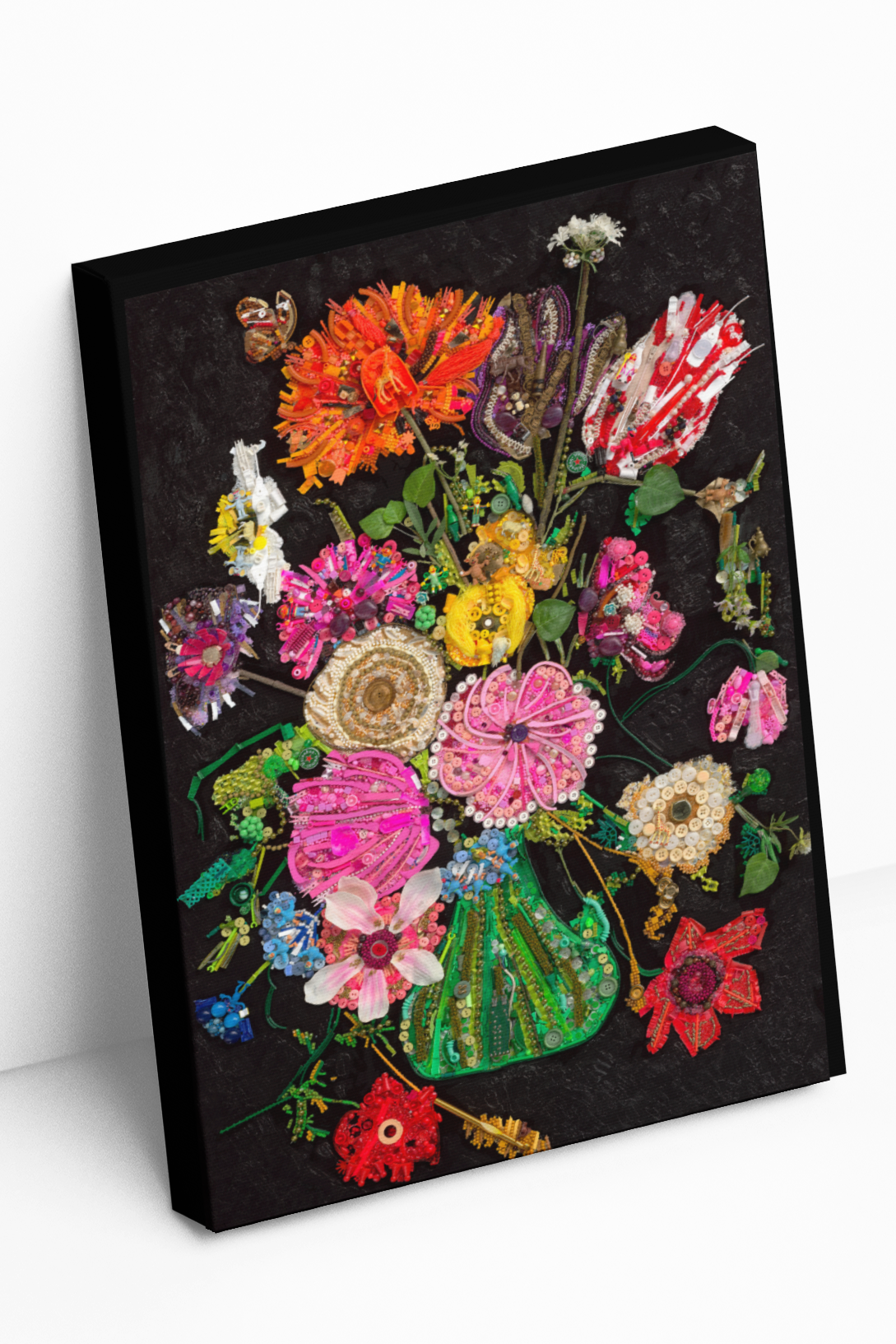 Flowers in a Green Vase - Limited & Open editions