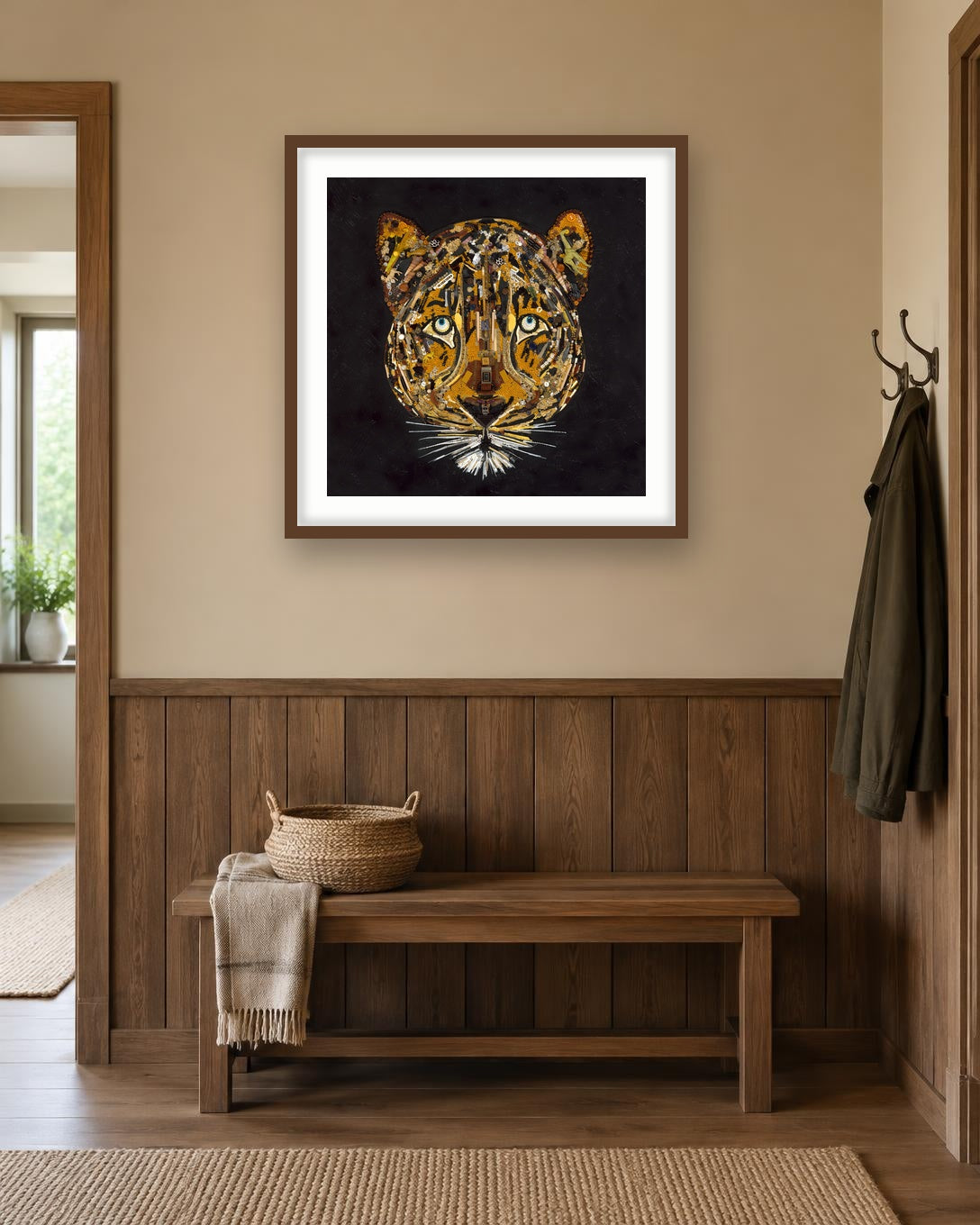 LEOPARD IN GOLD