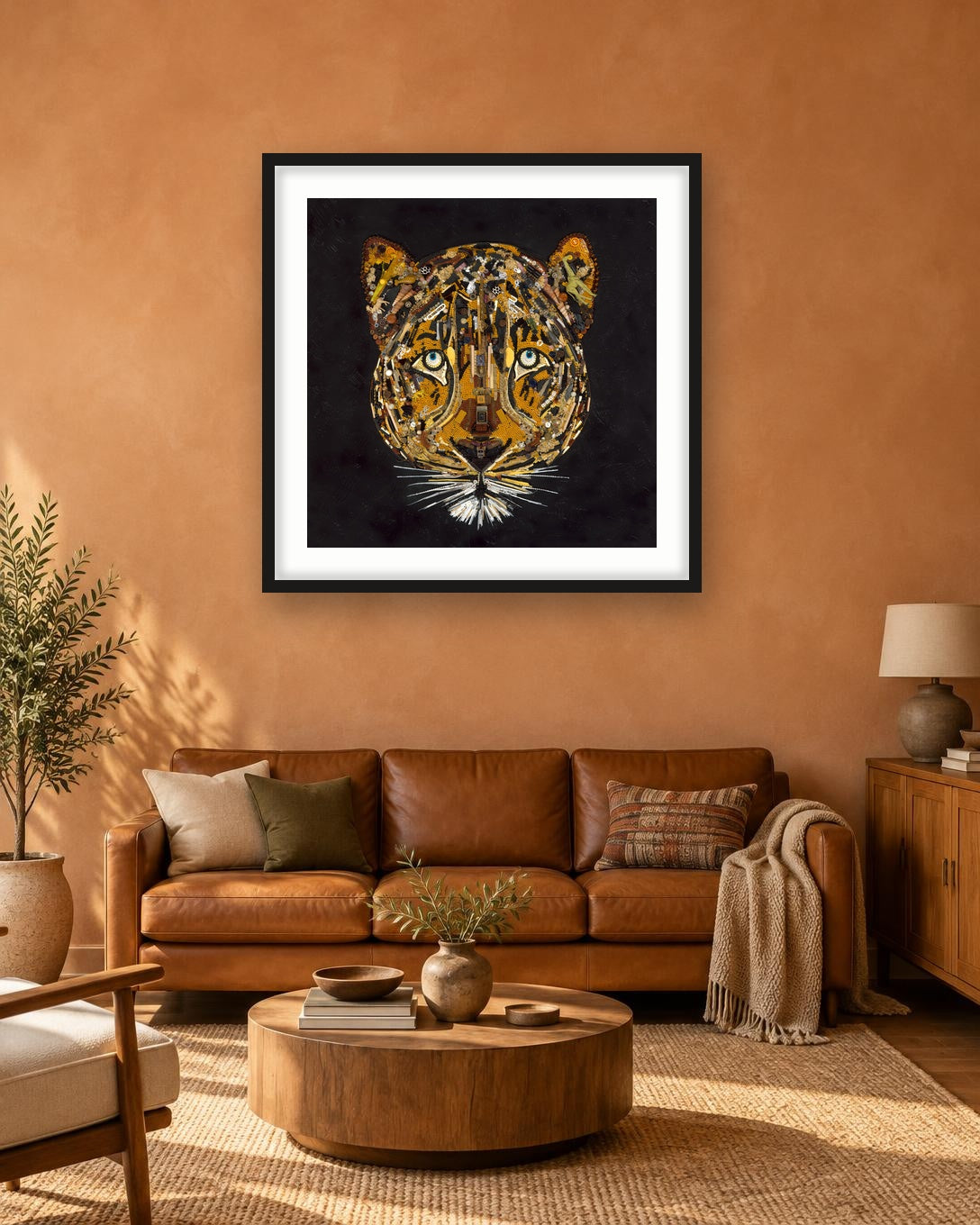 LEOPARD IN GOLD